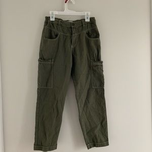 Zara green cargo pants